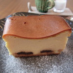 おもて珈琲 - ベイクドチーズケーキ