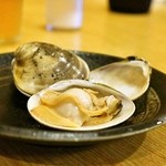 はまぐり食道 - 2015.5 やき蛤（1,200円）