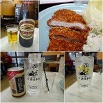 源蔵本店 - 大瓶ビール￥600/酎ハイ￥380/麦焼酎￥350/ウーロン茶￥250