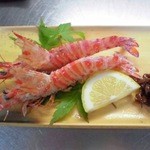 Salt-grilled Seto Inland Shrimp