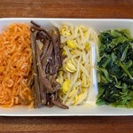 沈菜館 - 料理写真:沈菜館 @日本橋高島屋 ナムルセット オリジナル量で税込885円