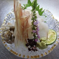 瀬戸内赤魚のあらい（夏）