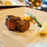 THE FUNATSUYA - 2015.5 国産牛サーロインのグリル トリュフ塩とレモン