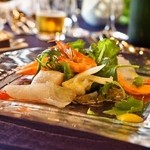 THE FUNATSUYA - 2015.5 海の幸と春野菜の菜園風