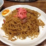 ラーメンKiRiちゃん - 焼きラーメンのアップ