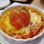 Dinning Hungry - 丸ごとトマトのチーズ焼き(←うろ覚えのメニュー名)