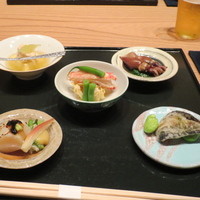 炭火割烹 いふき - 前菜5品