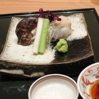 炭火割烹 いふき - トリ貝の炙り