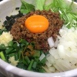 てっぺん - てっぺん天白原分店 カレー台湾まぜそば  アップ