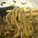 てっぺん - てっぺん天白原分店 カレー台湾まぜそば  麺