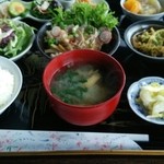 Fuuka - 日替わりランチを「肉料理」でいただきました。
