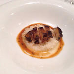 パリの朝市 池袋店 - えぞあわびのソテー　リゾット仕立て　【2015.05.28】