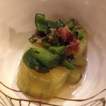 らんぷ亭 - 佐土原ナスと万願寺煮浸し