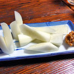 よし半 - ウド味噌