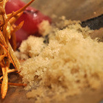 寿しの吉乃 - いぶりがっこのシャーベット