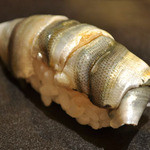 寿しの吉乃 - 新子（しんこ）４枚漬け