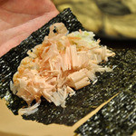 寿しの吉乃 - 鰹節巻き