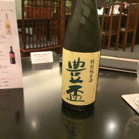赤坂璃宮 銀座店 - 蒸し点心3種に合わせて出された、青森の酒豊盃