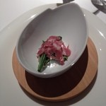 レストラン ラッセ - センマイとサラミ