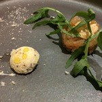 SALONE 2007 - combinazione/ 組み合わせ 大山鶏・赤海老・マスタード