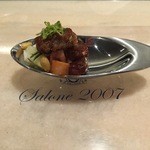 SALONE 2007 - Ristretto/ 濃縮　　サルシッチャ・イカ・マスカルポーネ