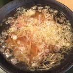 山形蕎麦　やま久 - 鳥中華 温 780円 2015年5月