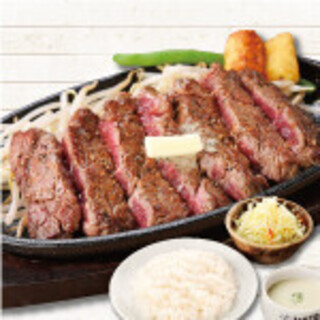1ポンドのステーキハンバーグ タケル_1