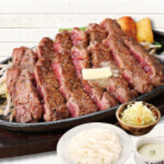 1ポンドのステーキハンバーグ タケル_0