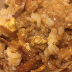 万才橋 - 卵とゴマ油で仕上げる