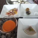 ピーク・ラウンジ - パプリカスープはお代わり(^_^)