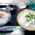 とうふの比嘉 - ゆし豆腐定食（小）