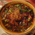 中国料理　王味 - 水煮肉片