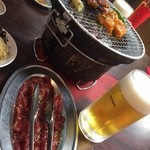 李朝園 - 生にロース、上ミノ