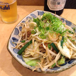 仙臺 自家製麺 こいけ屋 - 豚バラ野菜炒めワンコイン