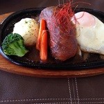 ラ・メール - 手ごねジューシーハンバーグランチ　(メイン:ジャポネソース)　1000円→500円　ランパスvol.2利用