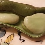 和人良 - 【H27.5.24】焼空豆５５０円。