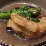 和人良 - 【H27.5.24】あいなめ揚げ出し８５０円。美味し！