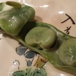 和人良 - 【H27.5.24】焼空豆５５０円。