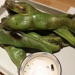 和人良 - 【H27.5.24】焼空豆５５０円。