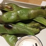 和人良 - 【H27.5.24】焼空豆５５０円。