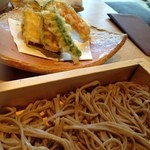 山形蕎麦と串揚げのお店 焔蔵 - 野菜天そば