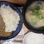 資さんうどん - 料理写真:⚫️ミニカレー 395円(税込435円)
⚫️貝汁 並 227円(税込250円)