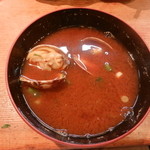 巴屋 - 赤出汁（あさり汁）