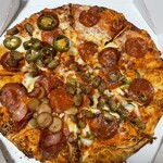 ドミノピザ - 料理写真:見た目はまずまず