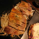 さふらん - 3800円コース 6品目　
      ◆豚ロースステーキ