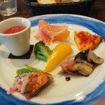 トラットリアビコローレヨコハマ - 前菜