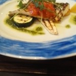 トラットリアビコローレヨコハマ - カマスのポワレ