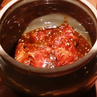 飛騨牛一頭家 馬喰一代 長良本家 - 中身は、壺熟成飛騨牛980円