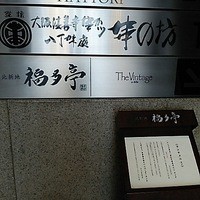 北新地 福多亭 The Ukai - ビルのテナント案内。右手の階段を降りて地下1階です。