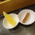 梅乃寿司 - 数の子　カラスミ